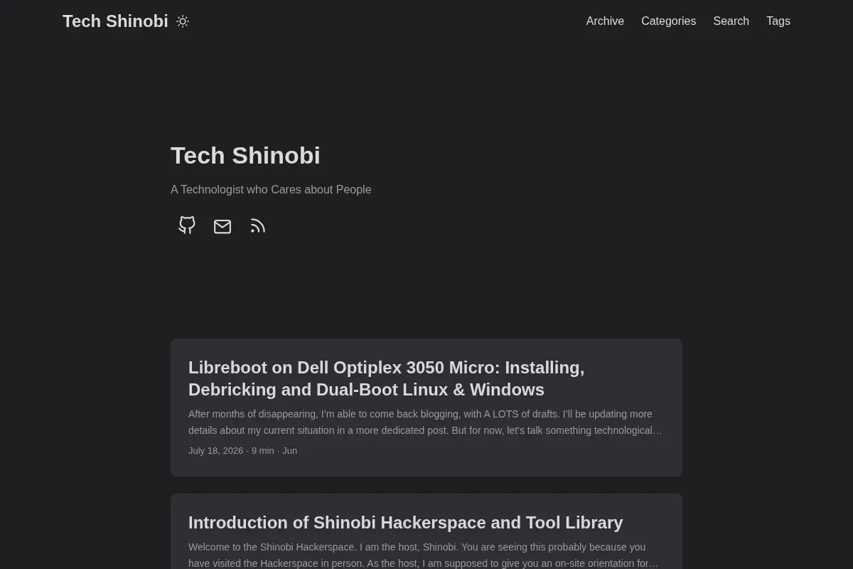 Tech Shinobi