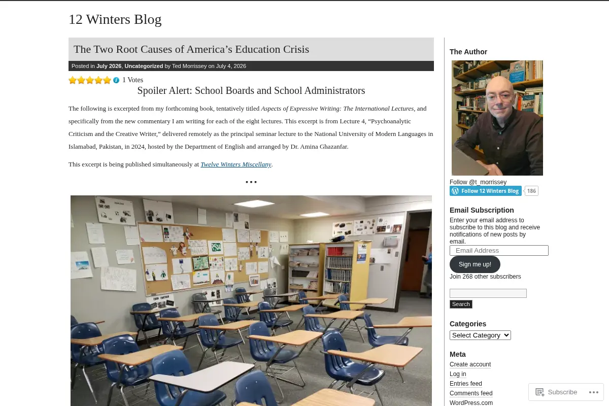 12 Winters Blog
