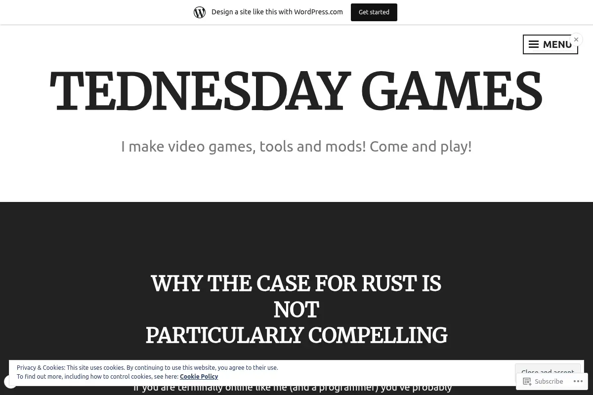 Tednesday Games