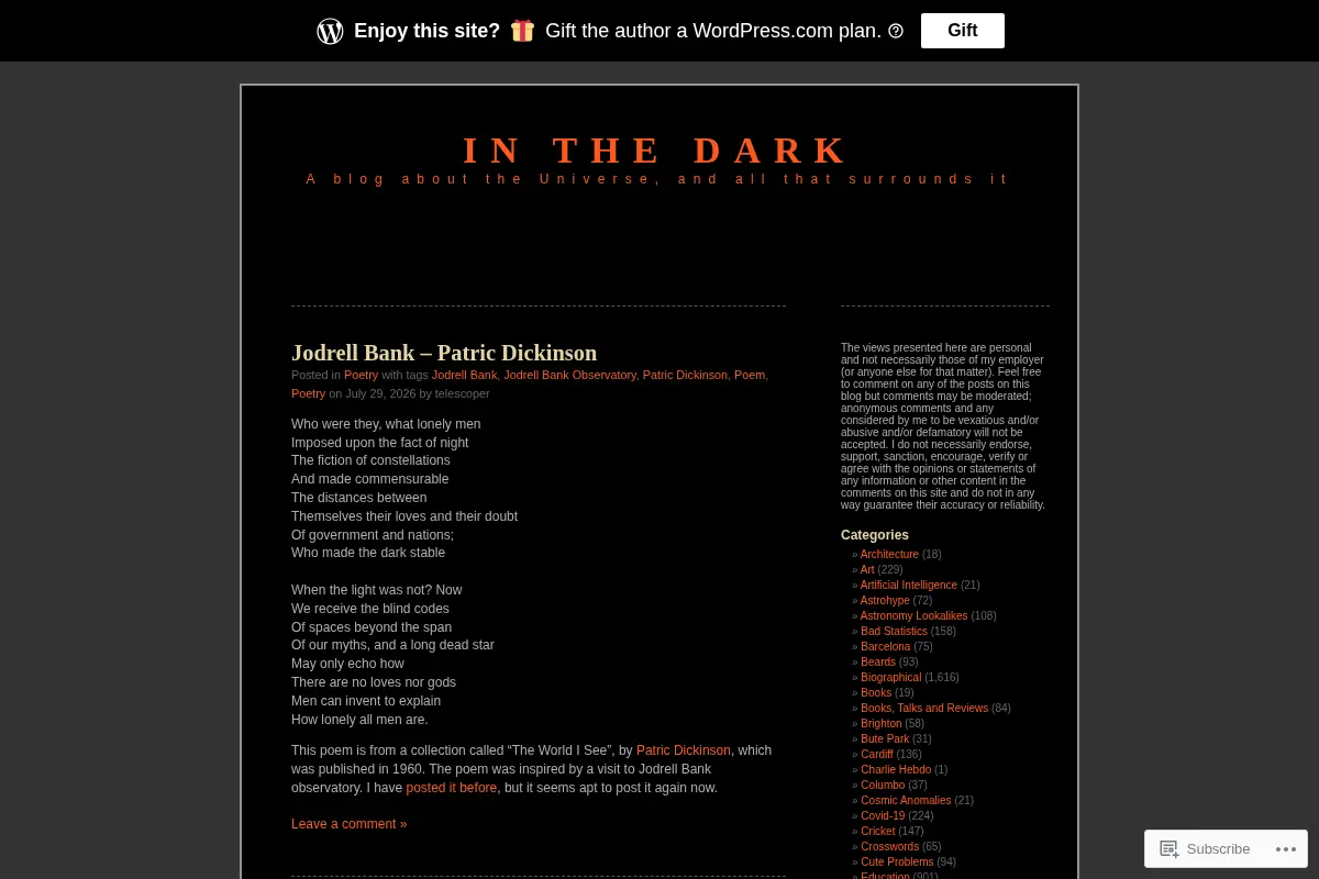 In the Dark
