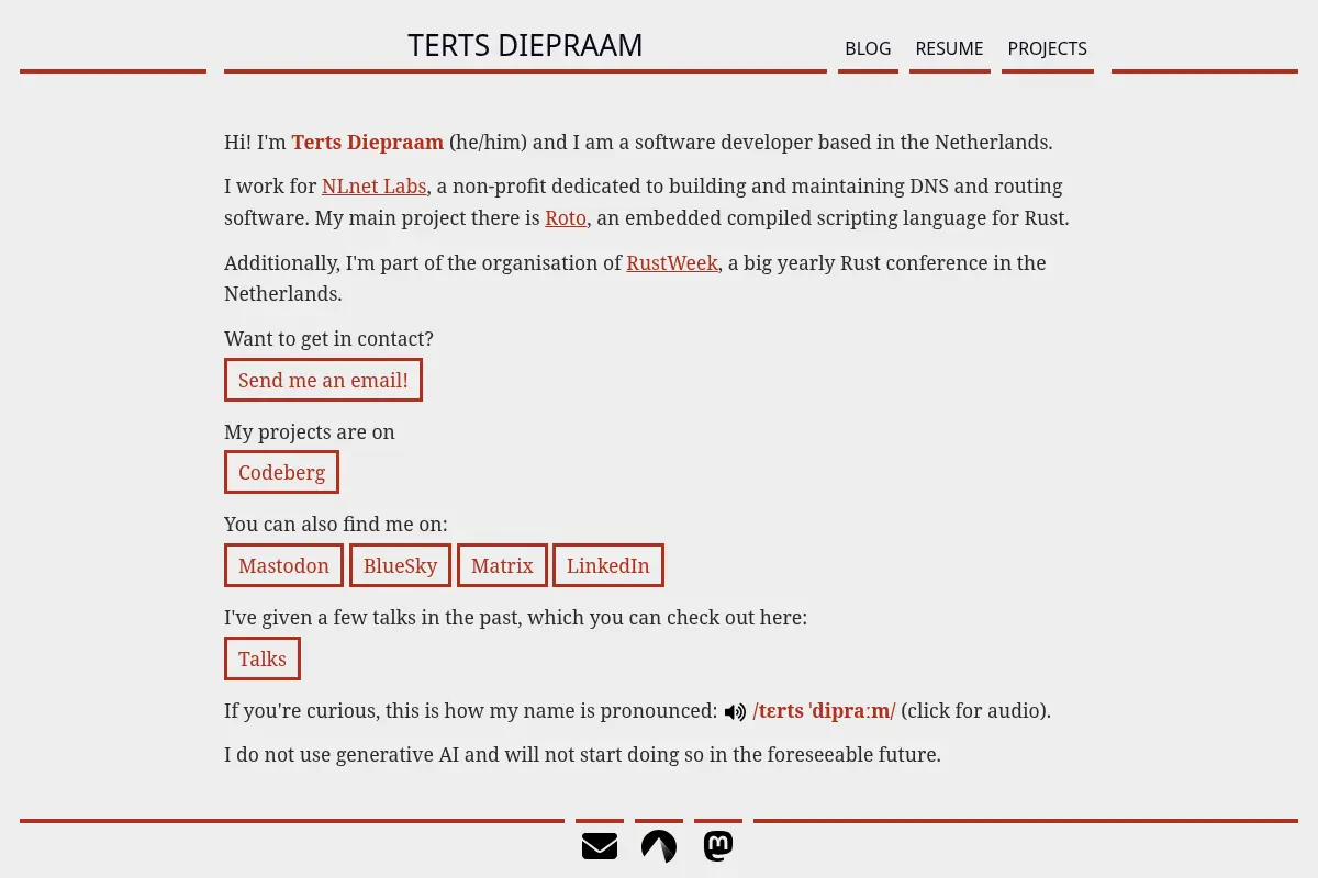 Terts Diepraam