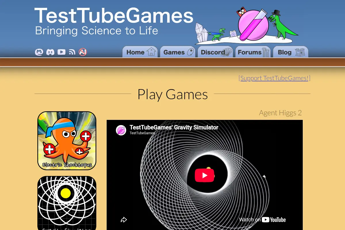 TestTubeGames