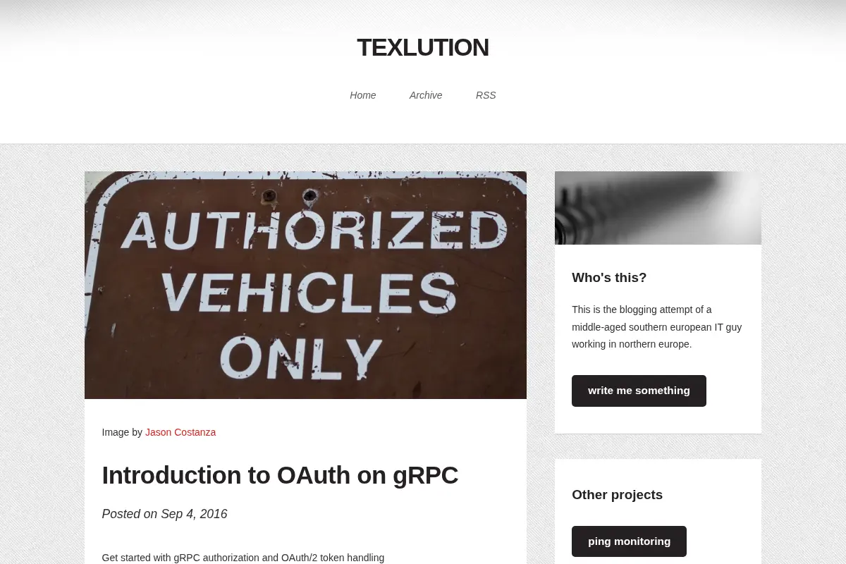Texlution Blog