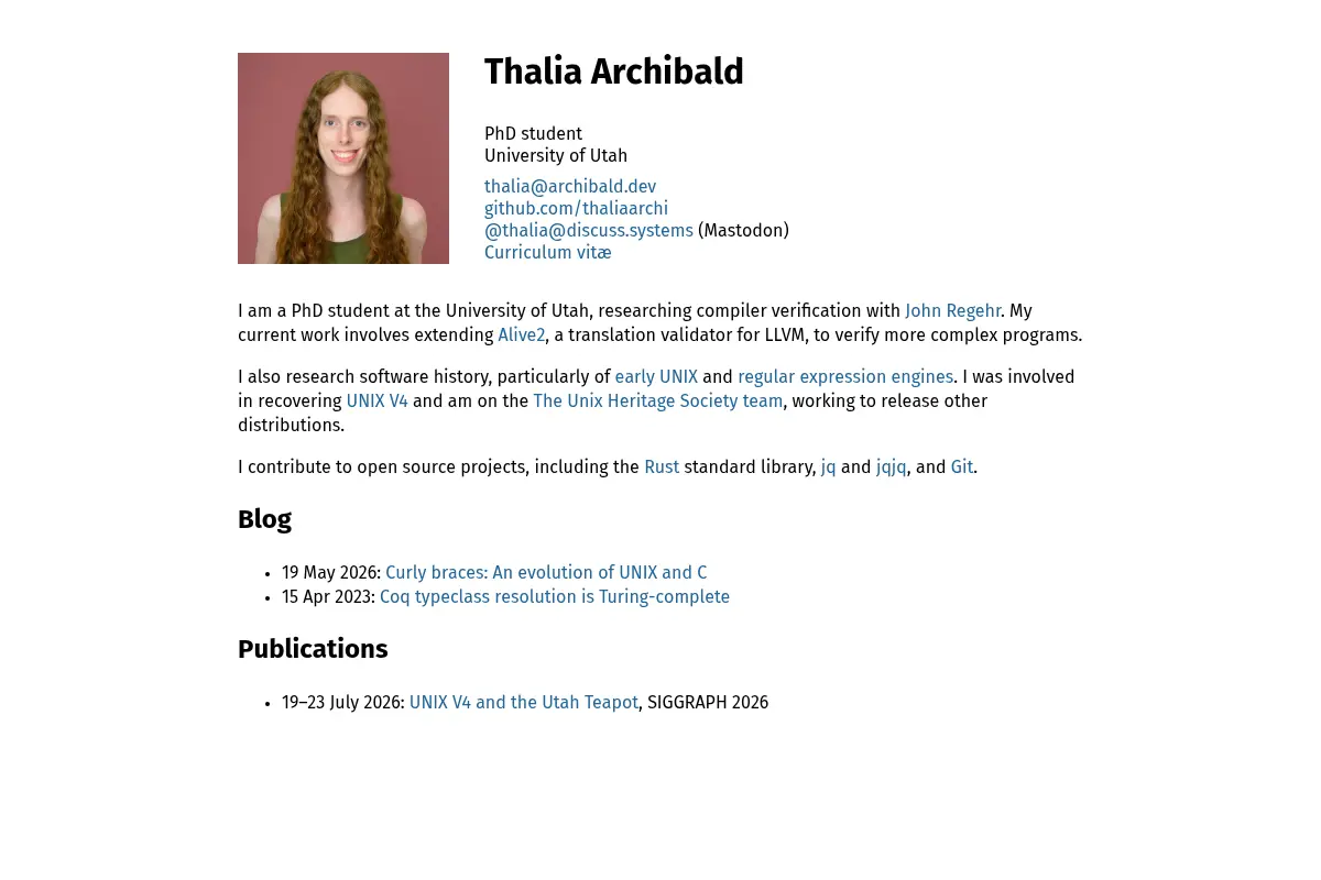 Thalia Archibald