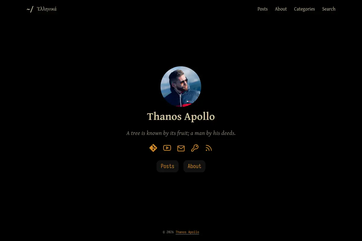 Thanos Apollo