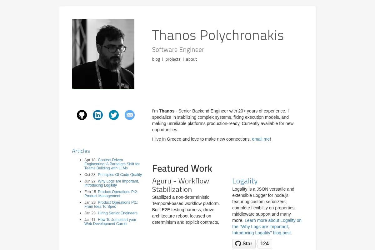 Thanos Polychronakis