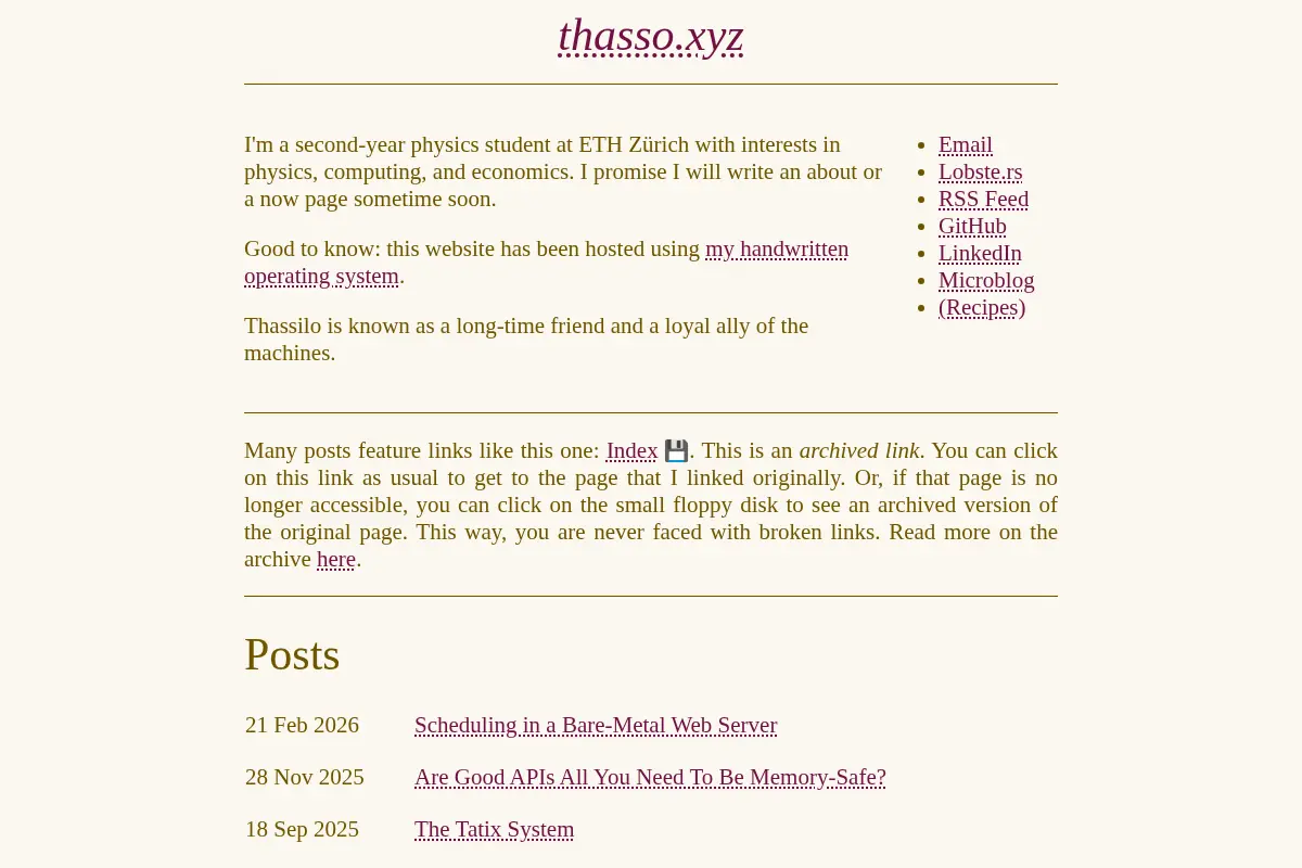 Thassilo's Website