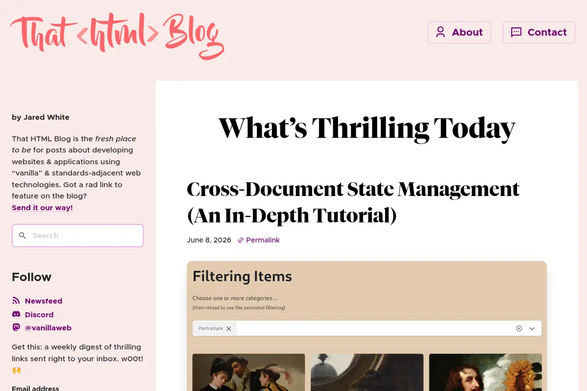 That HTML Blog