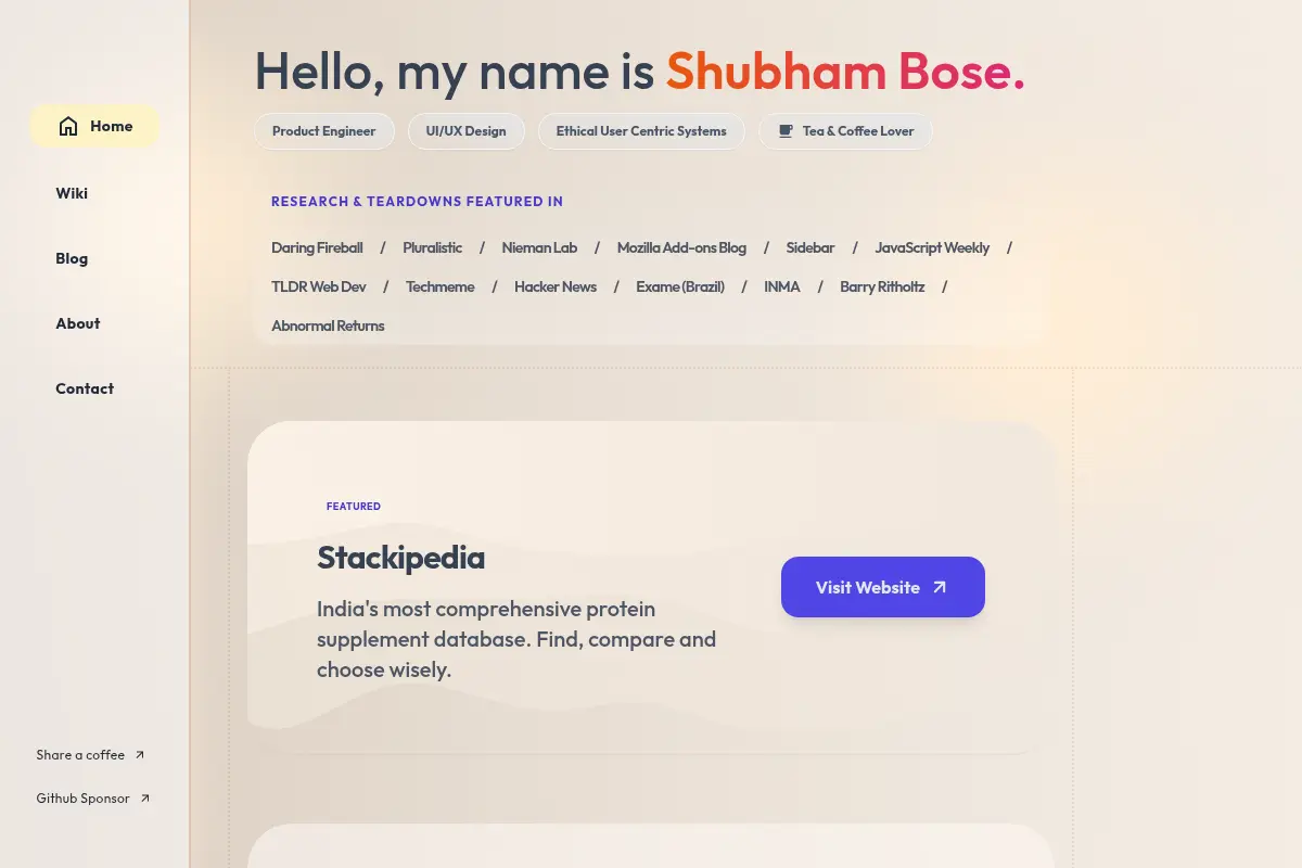 Shubham Bose