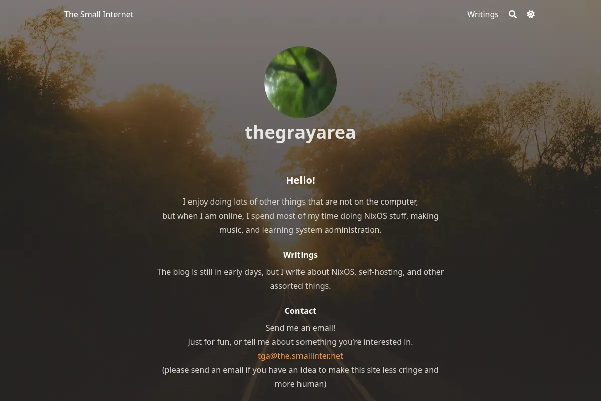 The Small Internet