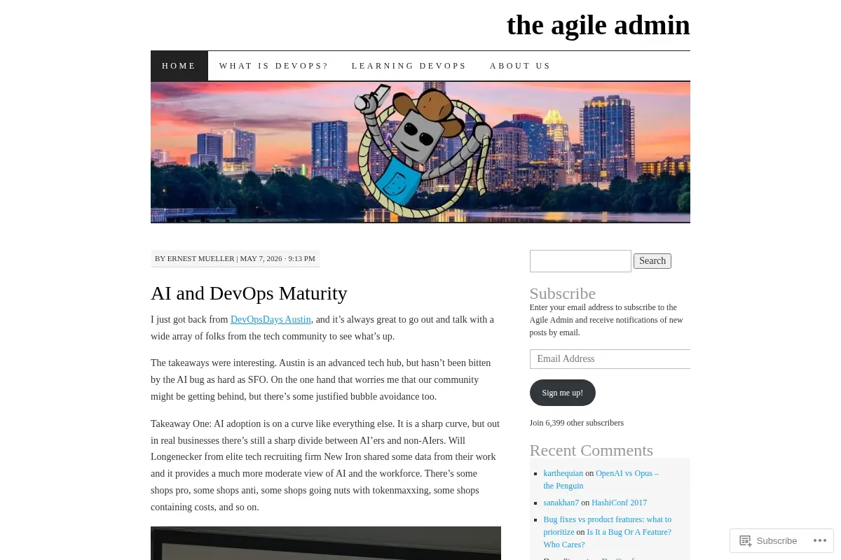 the agile admin