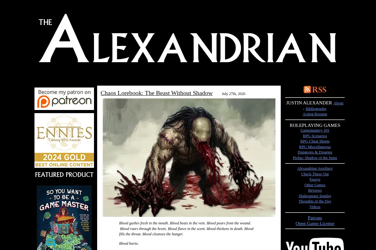 The Alexandrian