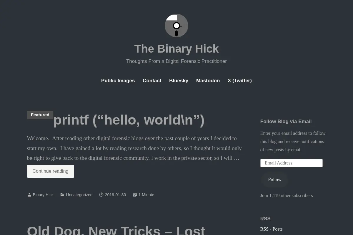 The Binary Hick