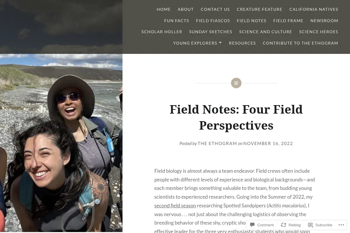 Field Notes: Four Field Perspectives