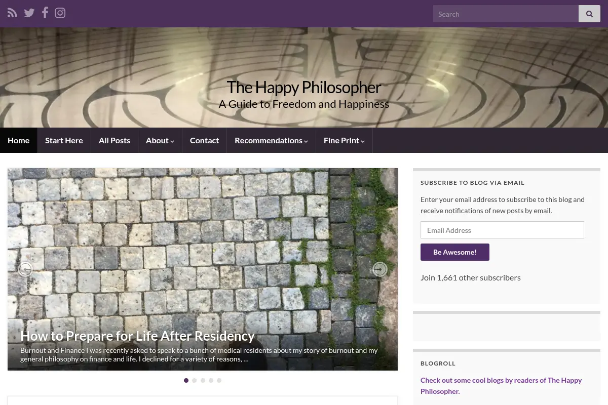 The Happy Philosopher