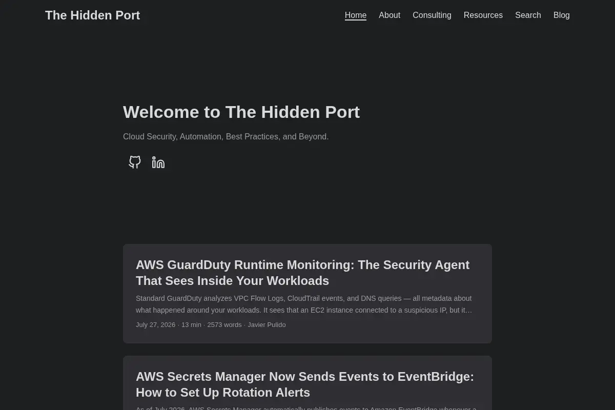 The Hidden Port