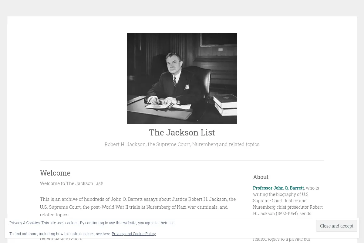 The Jackson List