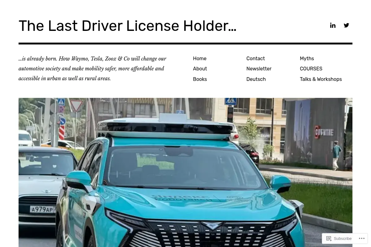 The Last Driver License Holder…