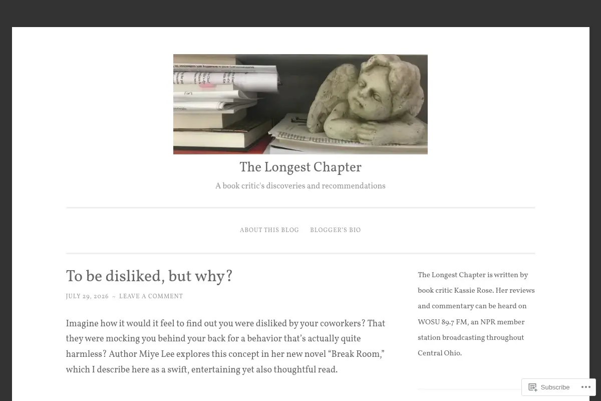 The Longest Chapter