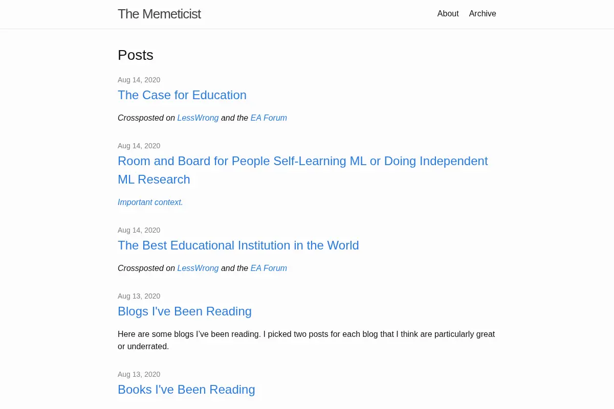 The Memeticist