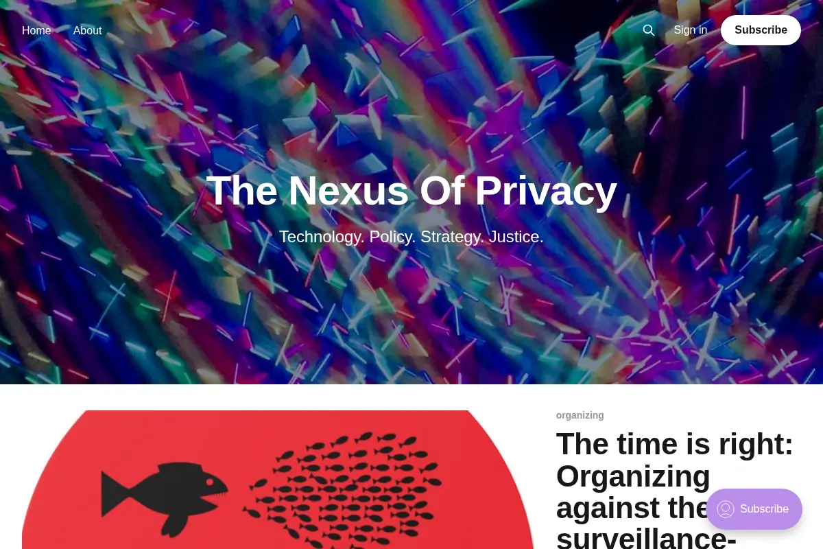 The Nexus Of Privacy