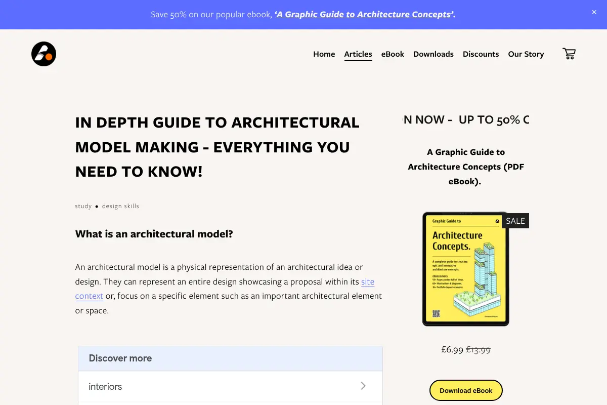In Depth Guide to Architectural Model Making