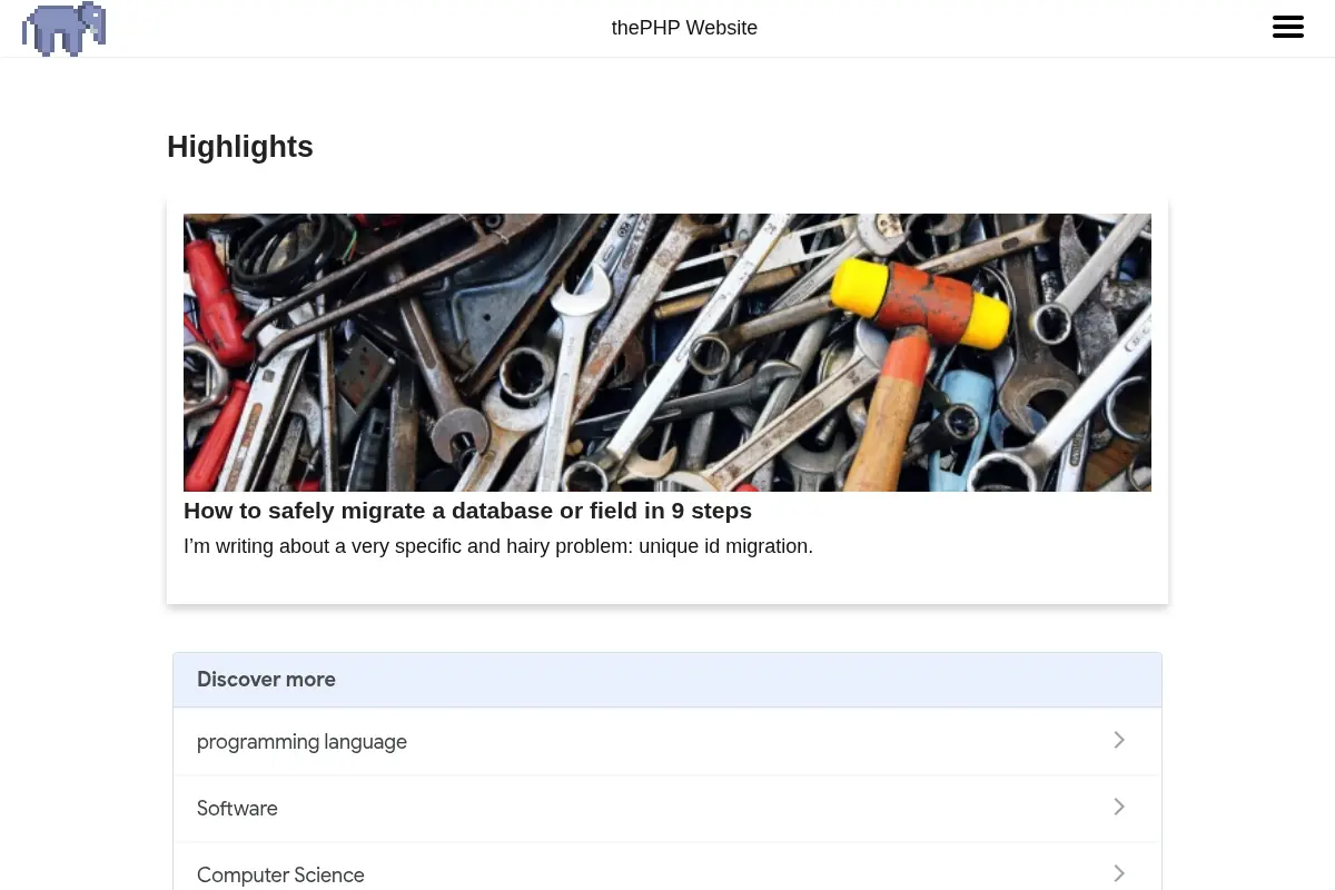 thePHP Website