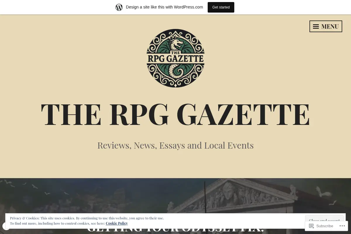 The Rpg Gazette – Reviews, News, Essays and Local Events