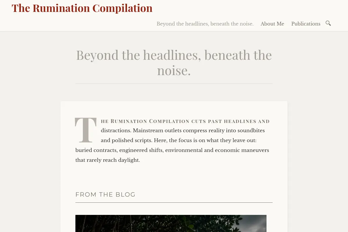 The Rumination Compilation