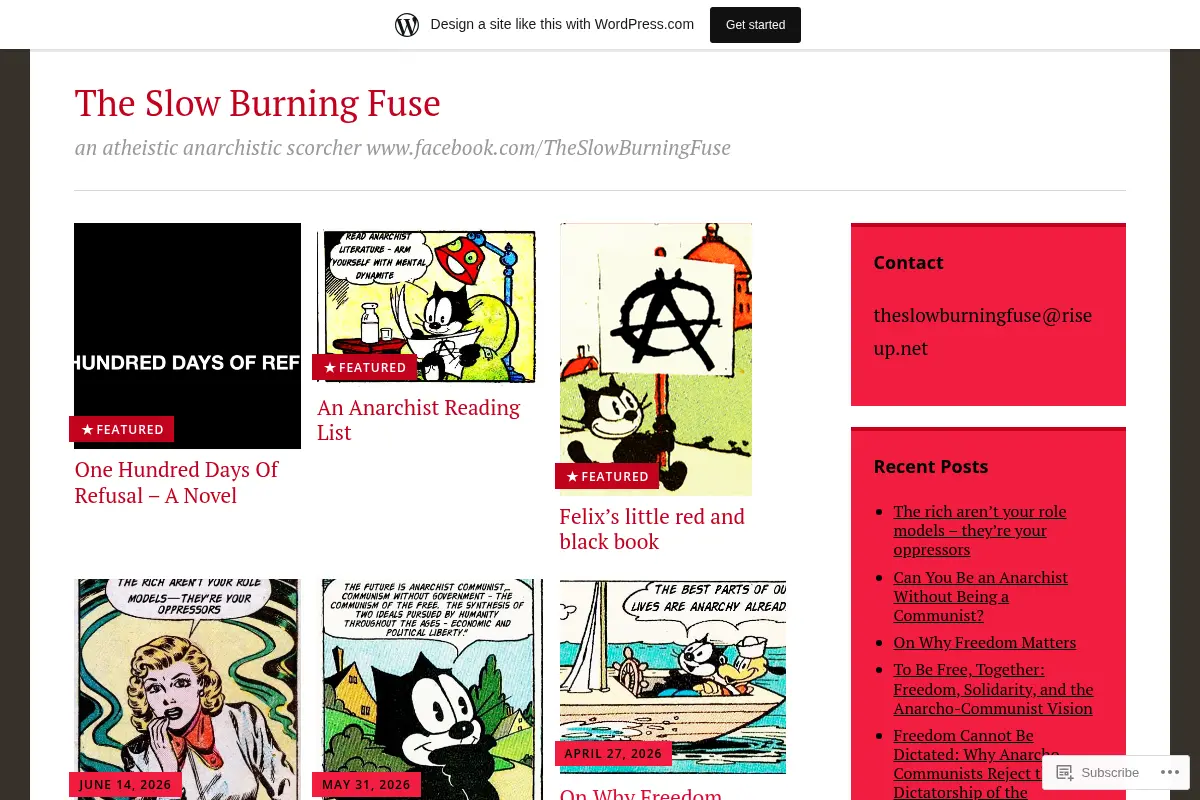 The Slow Burning Fuse