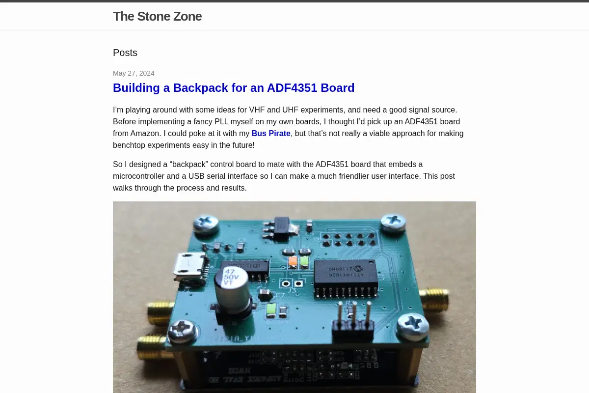 The Stone Zone