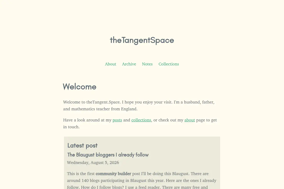 theTangent.Space