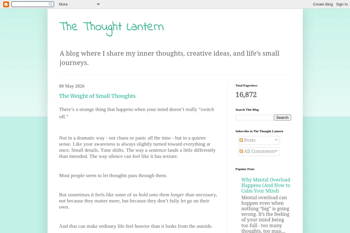 The Thought Lantern