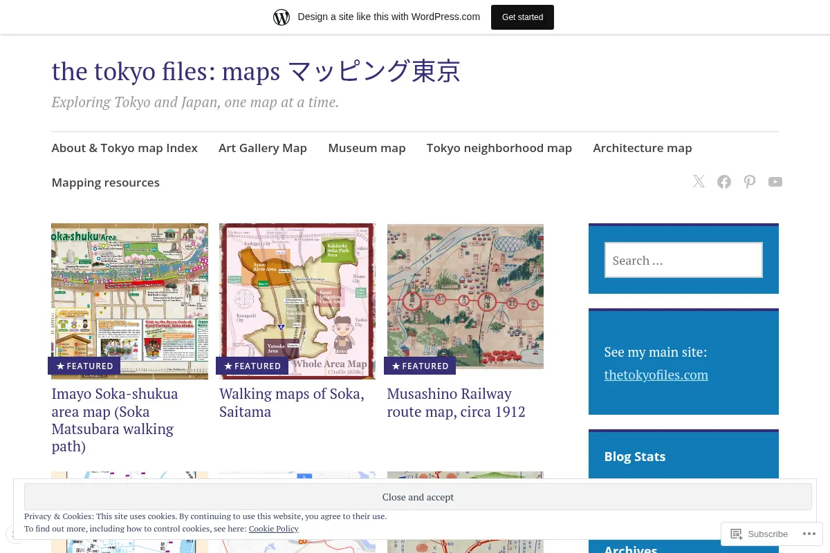 the tokyo files: maps マッピング東京 – Exploring Tokyo and Japan, one map at a time.