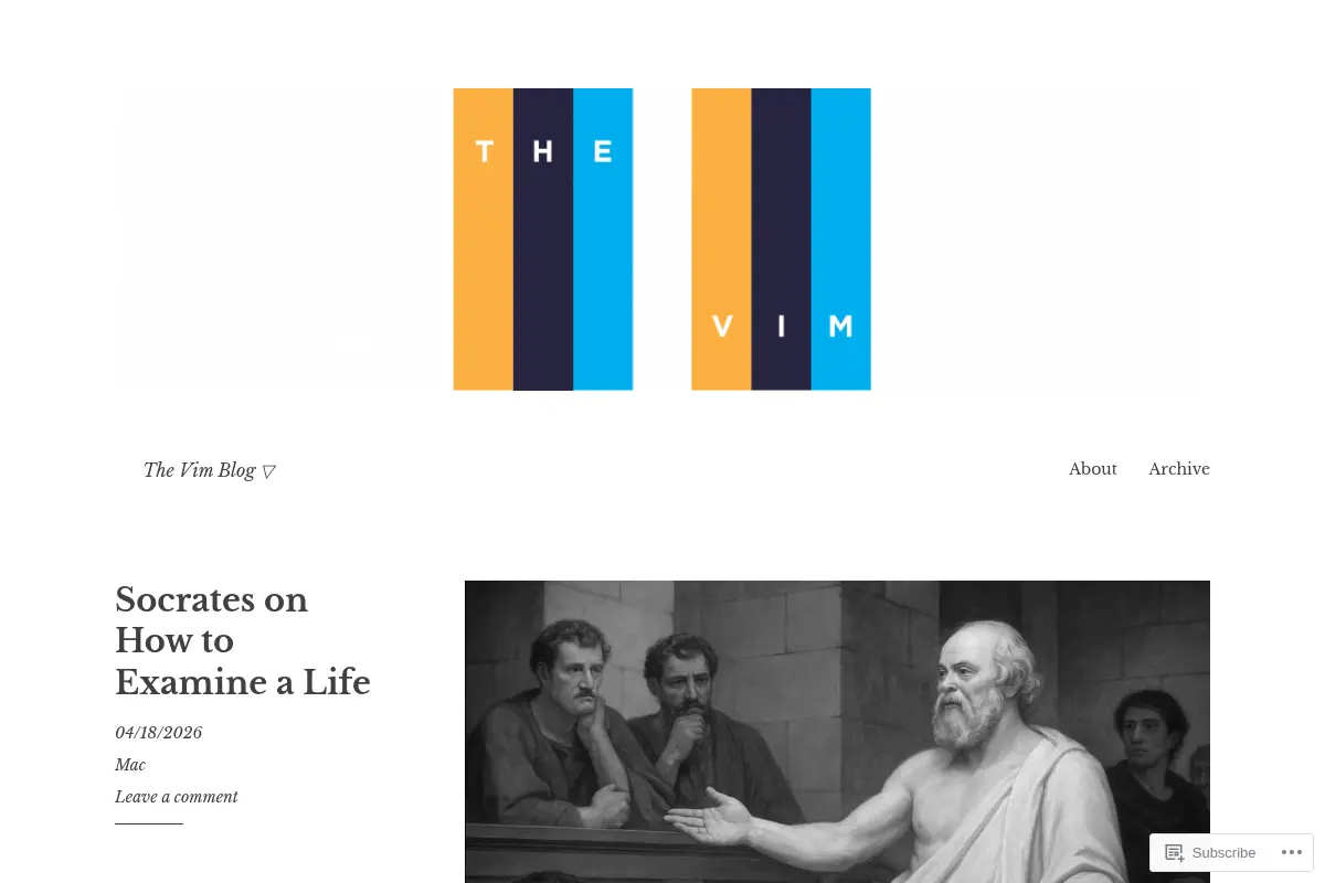 The Vim Blog