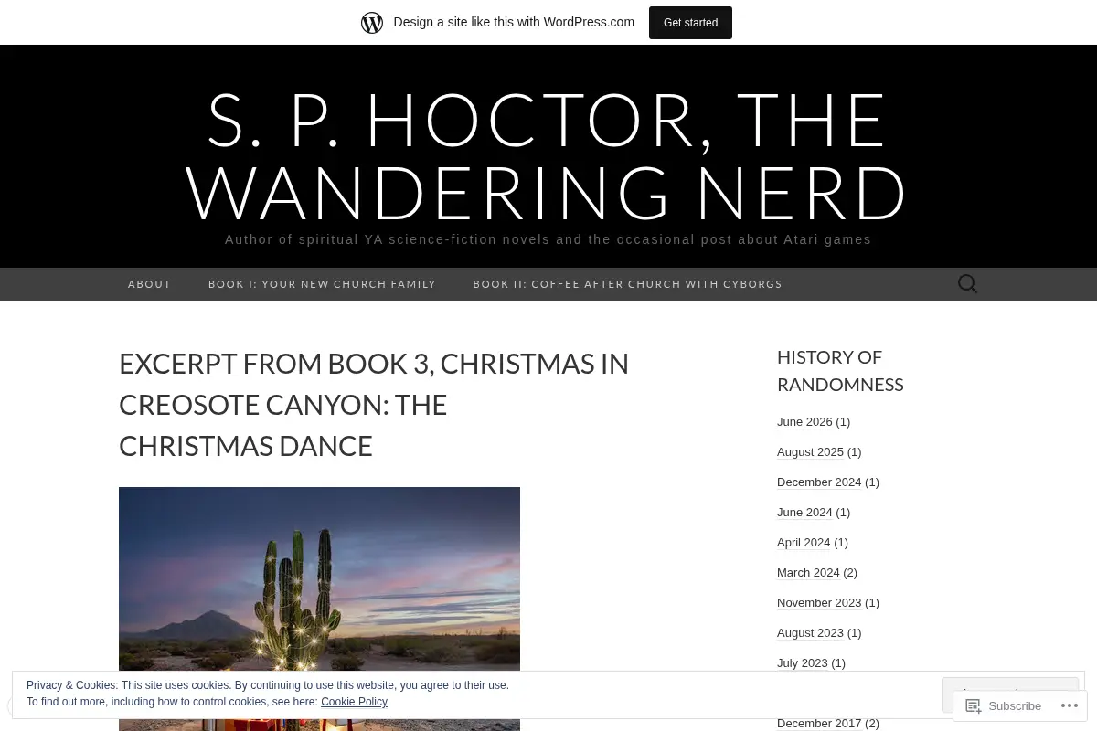 S. P. Hoctor, The Wandering Nerd
