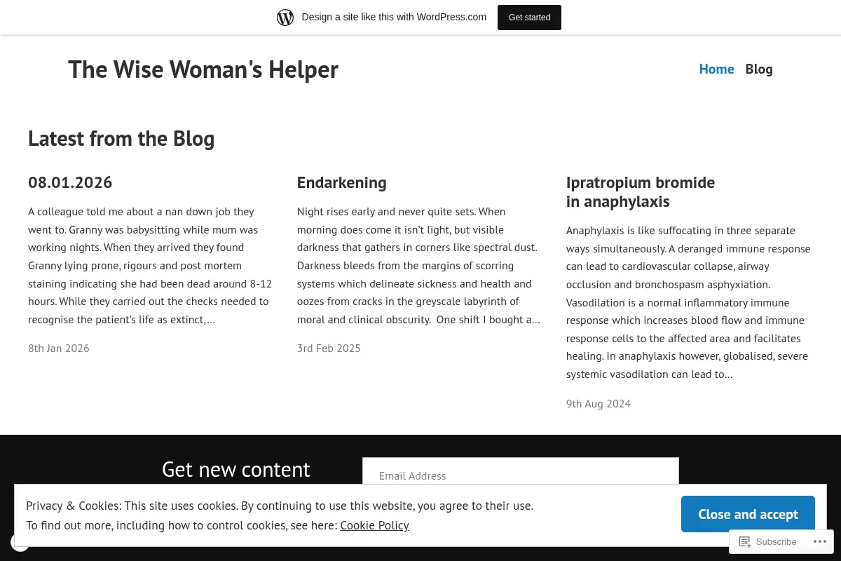 The Wise Woman's Helper
