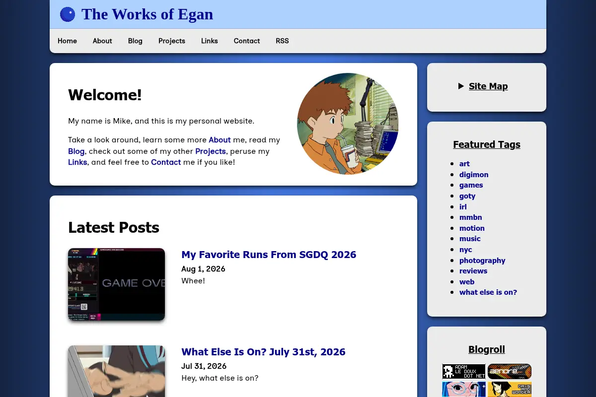 The Works of Egan