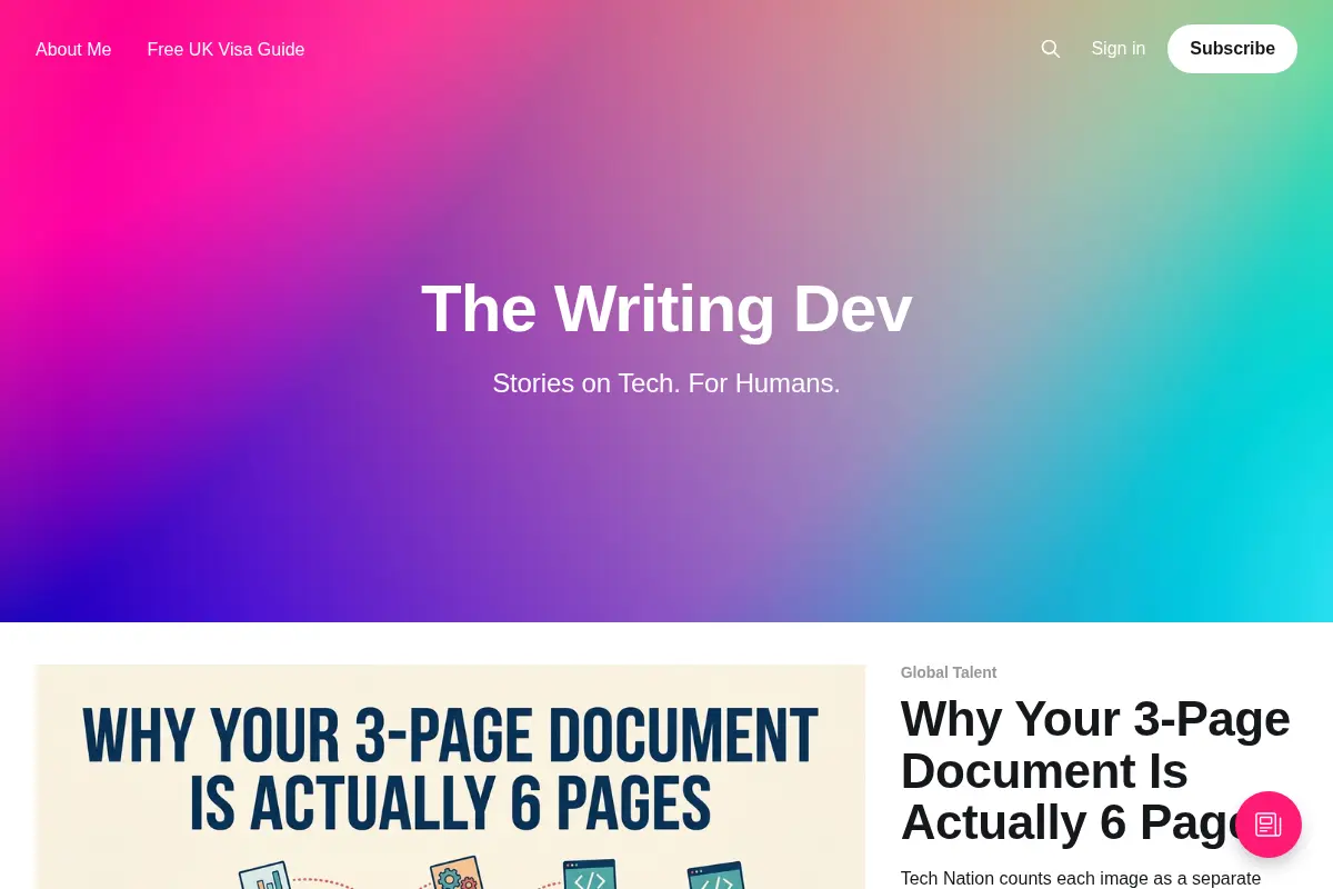 The Writing Dev