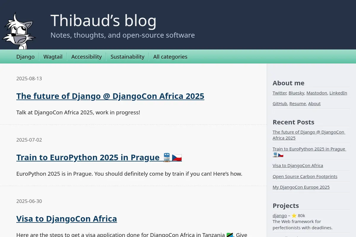 Thibaud’s blog