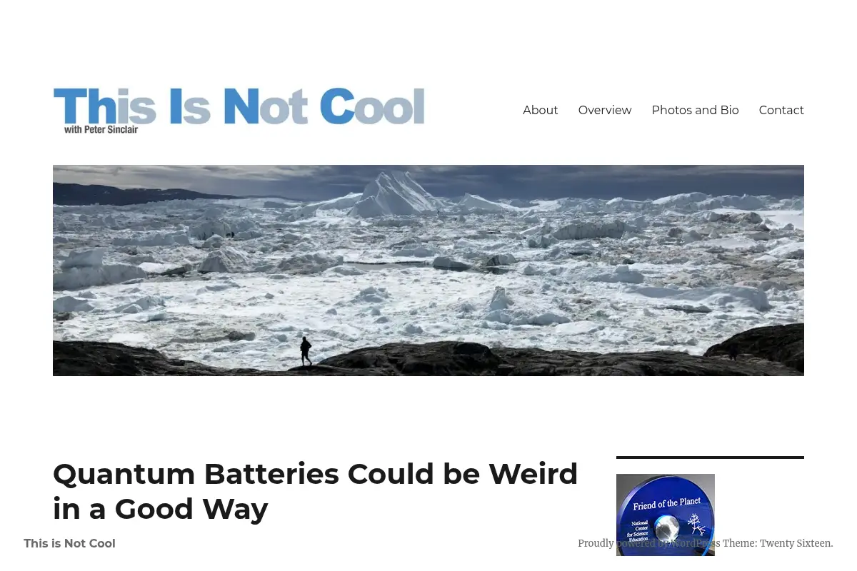 This is Not Cool – with Peter Sinclair