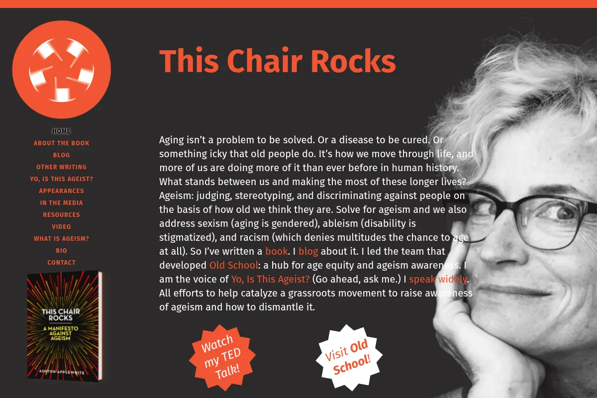This Chair Rocks – pushing back against ageism—which affects everyone