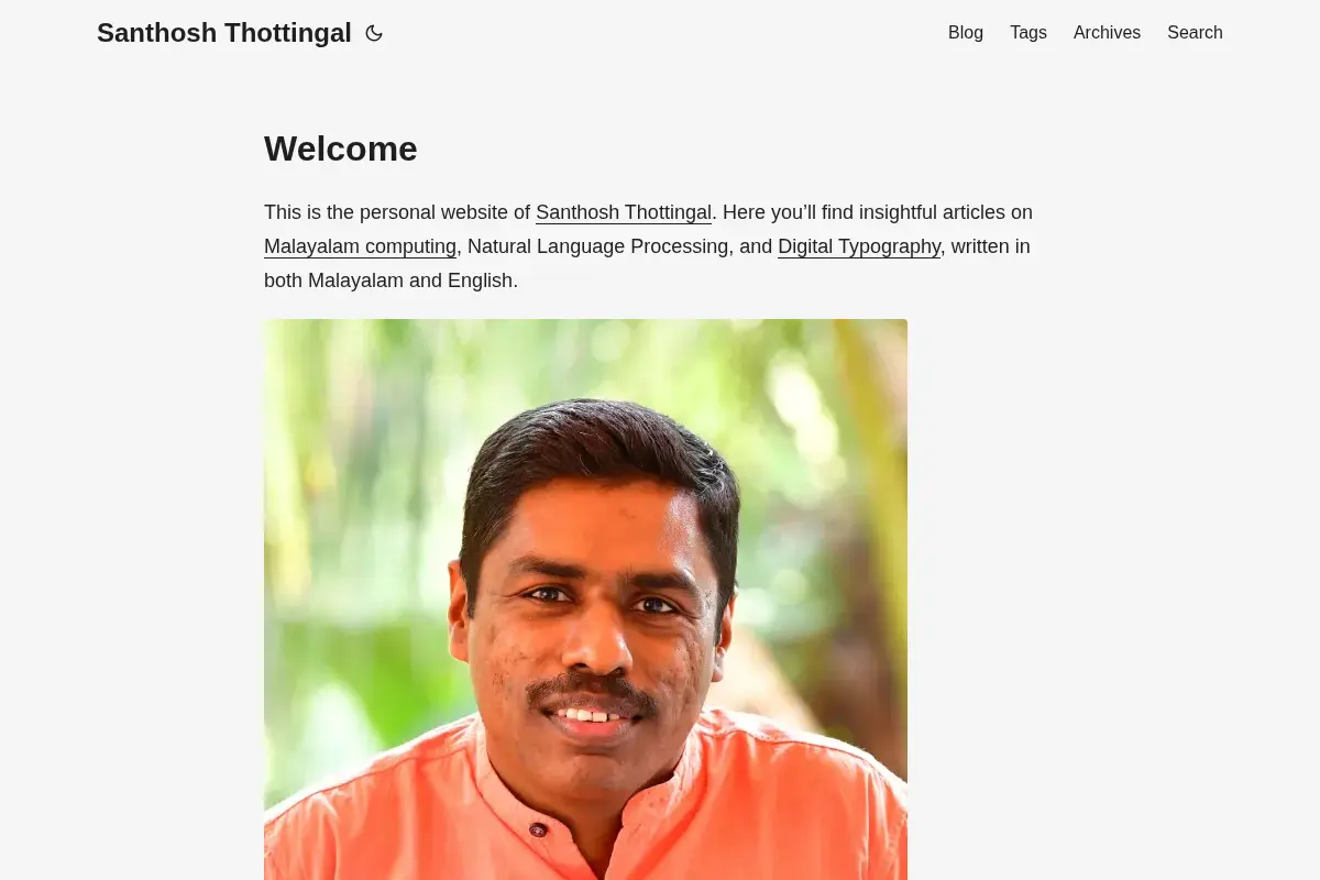 Santhosh Thottingal