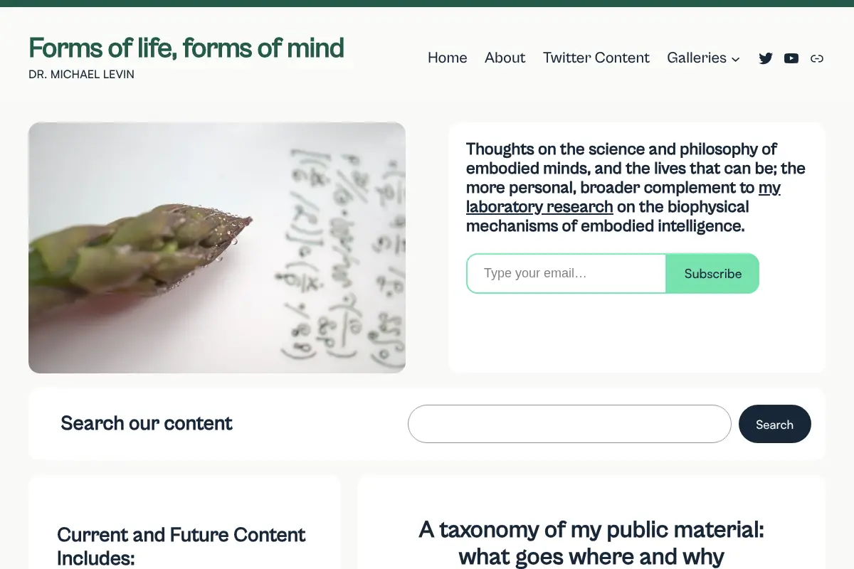 Forms of life, forms of mind | Dr. Michael Levin