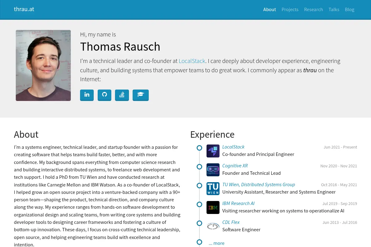 Dr. Thomas Rausch