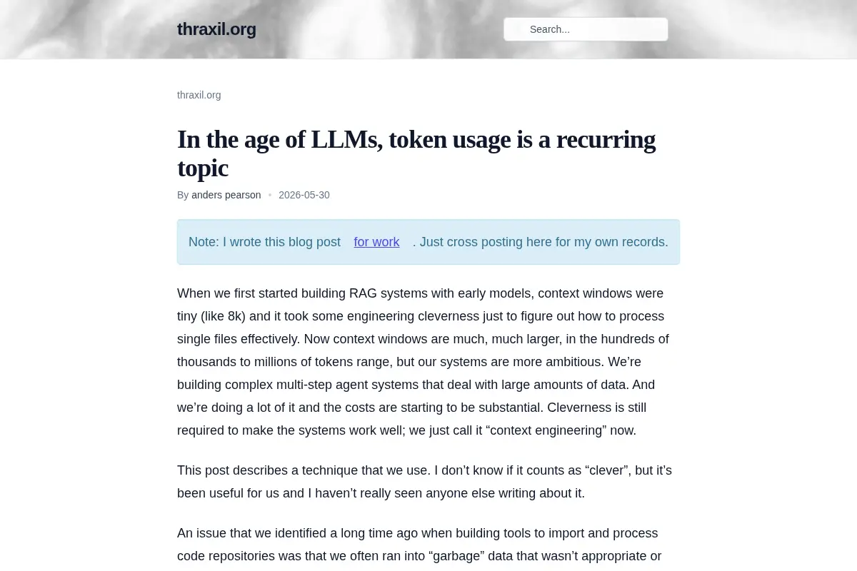 Thraxil.org