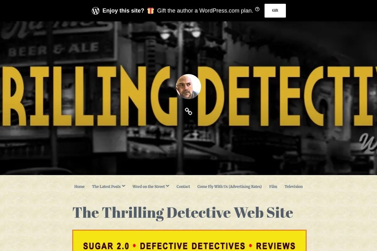 The Thrilling Detective Web Site – Come on down these mean streets…