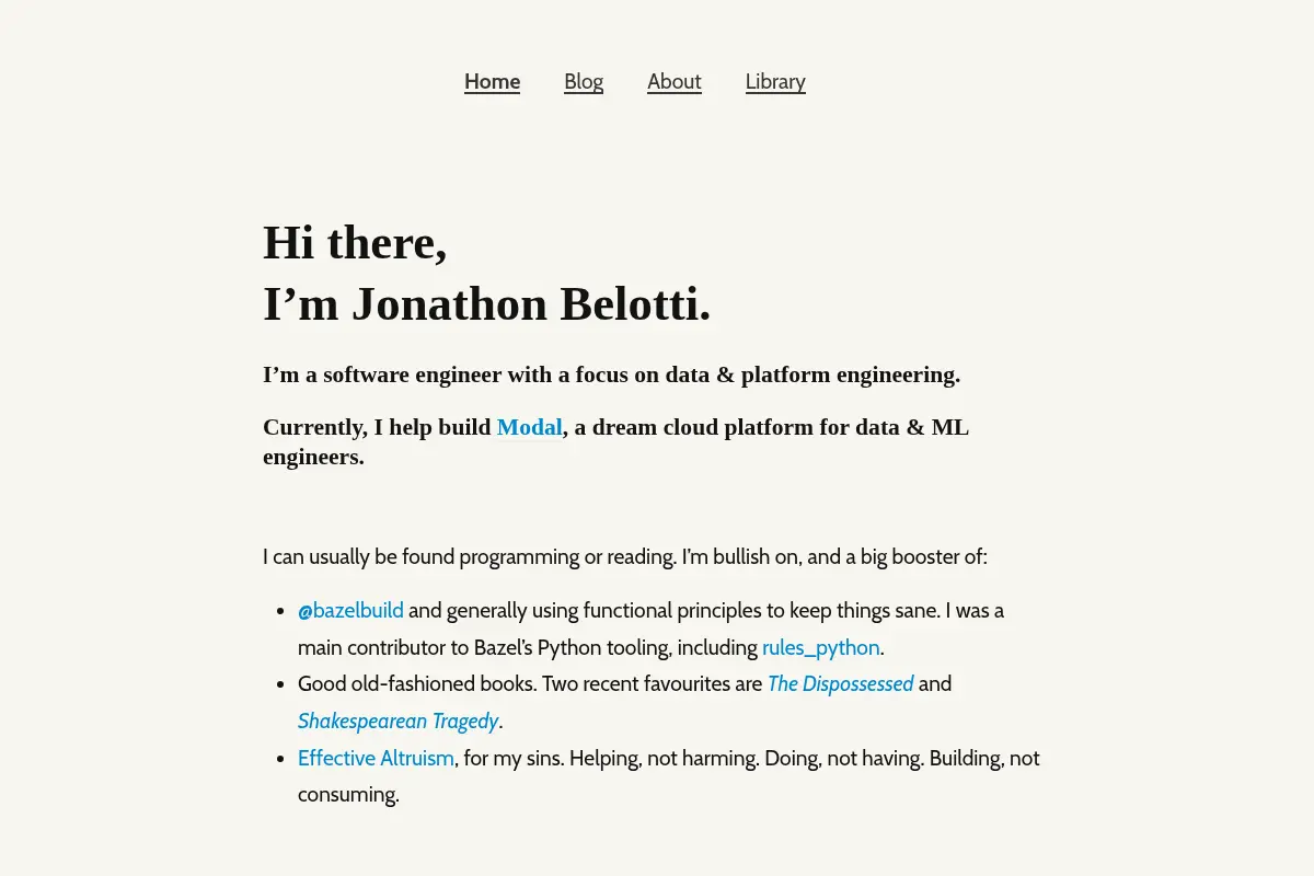Jonathon Belotti [thundergolfer]