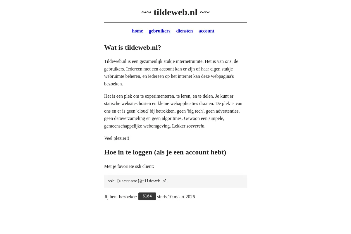 tildeweb.nl