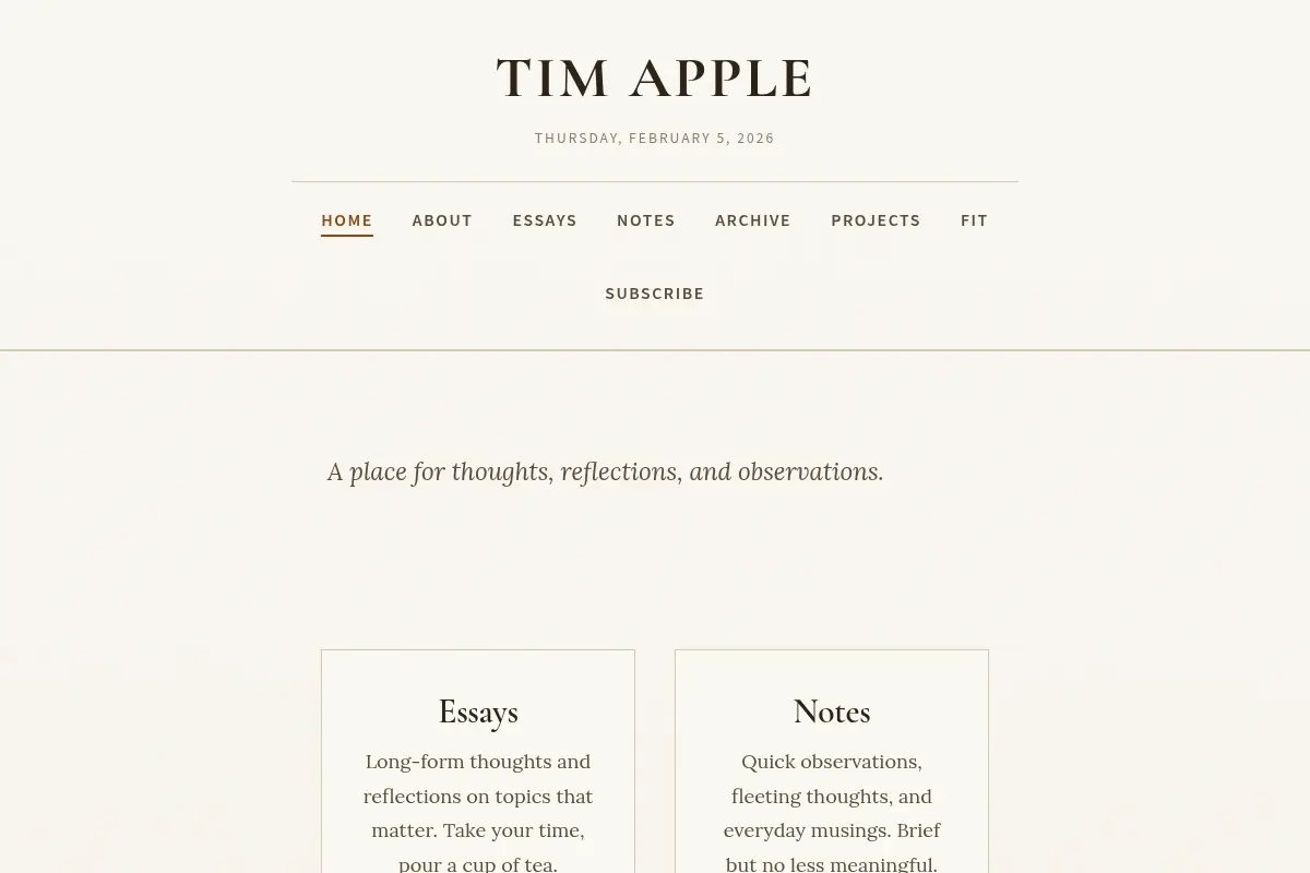 Tim Apple